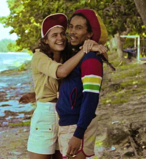 Bob Marley e uma fã