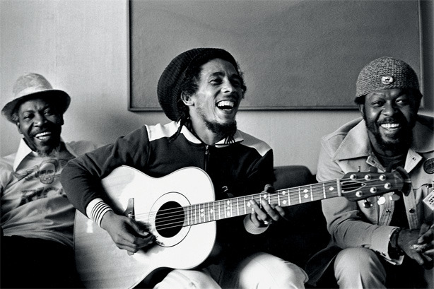 Bob Marley e os famosos