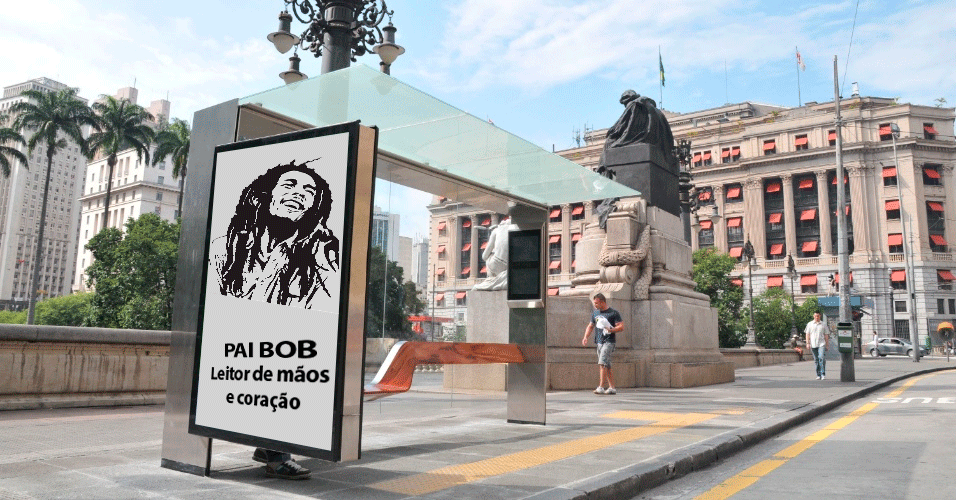 cartaz bob Leitor de Mãos